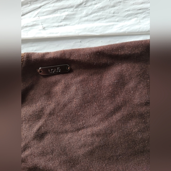 Lole Brown Long Sleeve Cowl Neck Dress, Size 3 ( See Messurements) - Picture 4 of 4